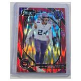 Camryn Bynum 2024 Panini Select Prizm Shimmer SP #234 and Numbered 181/249 - Minnesota Vikings Football Card