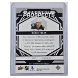 Brock Faber Rookie 2023-24 Parkhurst Prominent Prospects Holo Insert #PP-BF - Wild Hockey Card