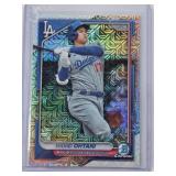 Shohei Ohtani 2024 Bowman Chrome Mojo Refractor #33 - Los Angeles Dodgers Baseball Card