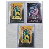 Lot of 3 Jordan Love Rookie Cards - Green Bay Packers Football Cards