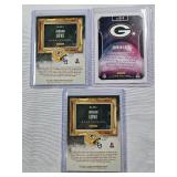 Lot of 3 Jordan Love Rookie Cards - Green Bay Packers Football Cards