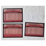 Lot of 7 2024 Topps Foil Inserts Featuring Jackie Robinson, Willie Mays, Carlos Correa, Frank Thomas, Ichiro, Bryce Harper, and Clayton Kershaw