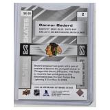 Connor Bedard Rookie 2023-24 Upper Deck Silver Skates Die Cut #SS-20 - Chicago Blackhawks Hockey Card