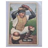 Phil Masi 1951 Bowman #160 - Chicago White Sox Vintage Baseball Card