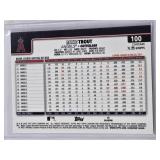 Mike Trout 2025 Topps Chrome Negative Refractor SP #100 - Los Angeles Angels Baseball Card