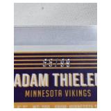 Adam Thielen 2018 Panini Donruss Optic Red Refractor #64 and Numbered 65/99 - Minnesota Vikings Football Card