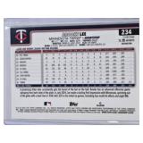 Brooks Lee Rookie 2025 Topps Chrome Refractor #234 - Minnesota Twins Baseball Card