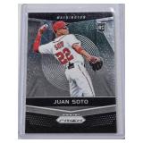 Juan Soto Rookie 2018 Panini Prizm #14 - Washington Nationals Baseball Card