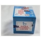 Unopened Vending Box of 2022 Topps Series 2 Baseball Trading Cards Featuring Vladimir Guerrero Jr. on the Box