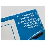 Unopened Vending Box of 2022 Topps Series 2 Baseball Trading Cards Featuring Vladimir Guerrero Jr. on the Box