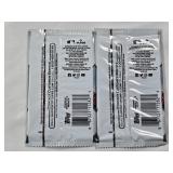 Lot of 2 Unopened 2022 Bowman Chrome Baseball Card Packs