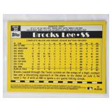 Brooks Lee Rookie 2025 Topps Chrome Refractor #90CB-20 - Minnesota Twins Baseball Card