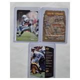 Lot of 3 Emmitt Smith Die Cut Football Cards featuring Scouted Promo, A Cut Above, Upper Deck SPx