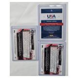 Lot of 3 Royce Lewis Rookie Refractors - Bowman Chrome Refractor and 2017 USA Baseball Numbered 9/209.