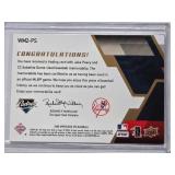 Jake Peavy, CC Sabathia 2009 Upper Deck SPx Winning Materials Dual Relic #WM2-PS - San Diego Padres, New York Yankees Baseball Card