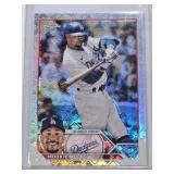 Mookie Betts 2023 Topps Chrome Logoman Refractor #150 - Los Angeles Dodgers Baseball Card