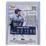 Shohei Ohtani 2025 Topps Chrome Refractor Power Players Insert #PP-25 - Los Angeles Dodgers Baseball Card