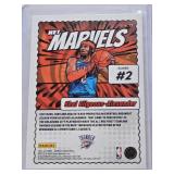 Shai Gilgeous-Alexander 2023-24 Panini Donruss Net Marvels #17 - Oklahoma City Thunder Basketball Card