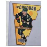 Kirill Kaprizov 2021-22 SkyBox Metal Universe The Cheddar Die-Cut #TC-7 - Minnesota Wild Hockey Card
