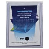 Tristen Newton Rookie 2025 Topps Finest Purple Refractor #40 and Numbered 68/99 - Basketball Card