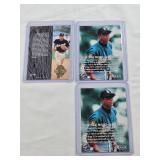 Lot of 3 Alex Rodriguez Rookie Cards Including Major League Prospects