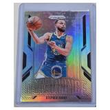 Stephen Curry 2024-25 Panini Prizm Silver Holo #21 - Golden State Warriors Basketball Card