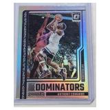 Anthony Edwards 2023-24 Panini Donruss Optic Silver Holo Prizm #12 - Minnesota Timberwolves Basketball Card