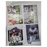 Lot of 30 Adrian Peterson Football Cards featuring various brands and designs including SP Authentic, Topps, and Donruss