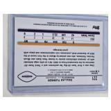 Dallas Turner Rookie 2024 Topps Chrome Refractor #221 - Minnesota Football Card