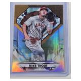 Mike Trout 2022 Topps Chrome Diamond Greats Refractor #DGC-1 - Los Angeles Angels Baseball Card