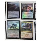 Lot of 20 Foil Magic: The Gathering Trading Cards Including Body Double, Blazing Hellhound, and More
