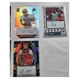 Lot of 7 - Miles Mastrobuoni Auto, Dexter Williams Auto 62/150, Trey Williams Auto 202/300, JT Thor Auto, Travis Harrison Auto, Tim Lopes Auto, and Larry Nance Jr. Auto