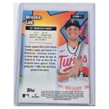 Brooks Lee Rookie 2025 Topps Chrome All-Electric Rookie Rush Refractor #CERR-1 - Minnesota Twins Baseball Card