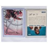 Lot of 2 Michael Jordan Basketball Cards Including 1992 SkyBox and 96-97 Fleer Cards