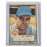 Vic Wertz 1952 Topps #244 - Detroit Tigers Vintage Baseball Card