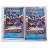 Lot of 2 Unopened Packs of 2022 Bowman Baseball