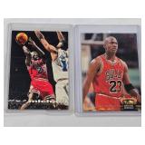 Lot of 2 Michael Jordan Stadium Club Cards with Member