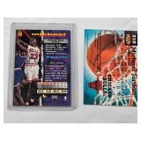 Lot of 2 Michael Jordan Stadium Club Cards with Member