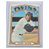 Tony Oliva 1972 Topps #400 - Minnesota Twins Vintage Baseball Card