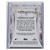 Byron Buxton 2025 Topps City Connect Tribute Game-Used Relic #TT-BB and Numbered 124/150 - Minnesota Twins Baseball Card