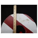 WOODEN OUTDOOR CHRISTMAS DECORATIONS.