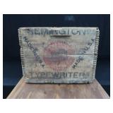 RARE REMINGTON TYPEWRITER BOX / MADE INTO COFFEE TABLE