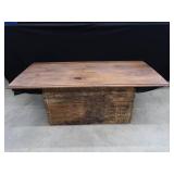 RARE REMINGTON TYPEWRITER BOX / MADE INTO COFFEE TABLE