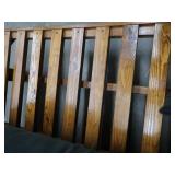 LARGE FUTON WITH MATTRESS AND PILLOWS