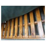 LARGE FUTON WITH MATTRESS AND PILLOWS