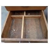 HUGE WOOD WORK BENCH WITH LIGHTS