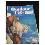 VINTAGE BAMBOO FLY ROD AND VINTAGE MAGAZINES