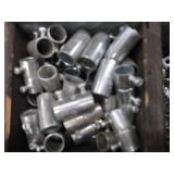 GALVANIZED BOX FILLED WITH NEW ELECTRICAL