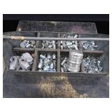 GALVANIZED BOX FILLED WITH NEW ELECTRICAL