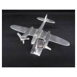 CAST ALUMINUM DESK MODEL AIRPLANE